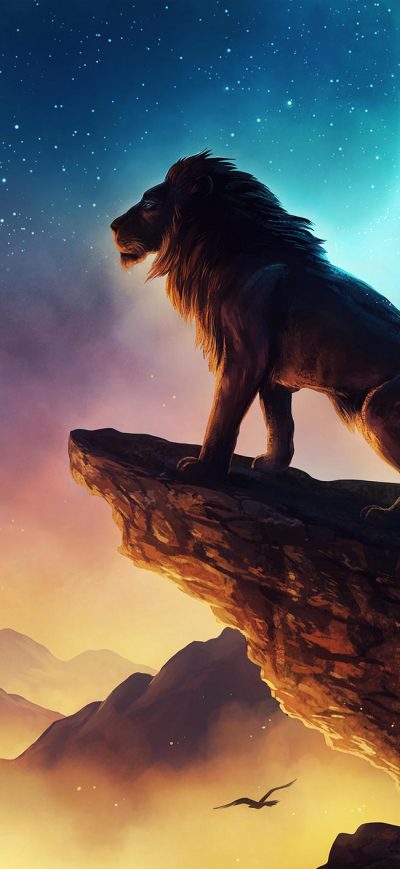 Fond d'écran iPhone King Lion