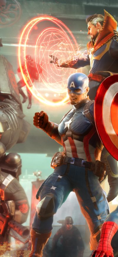 Fond d'écran iPhone Marvel Future Revolution