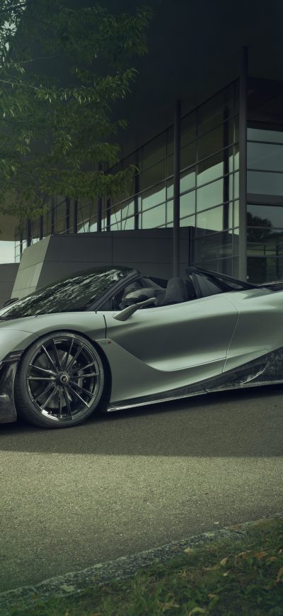 Fond d'écran iPhone Novitec McLaren 720S Spider 2019 5k New