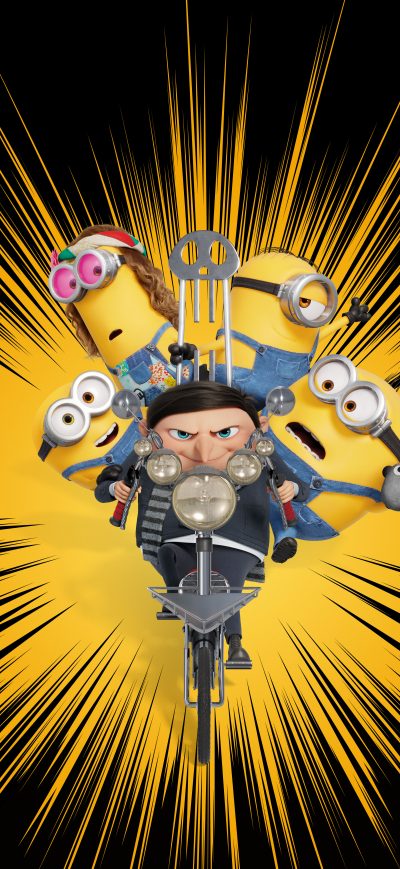 Fond d'écran iPhone Minions The Rise Of Gru 12k