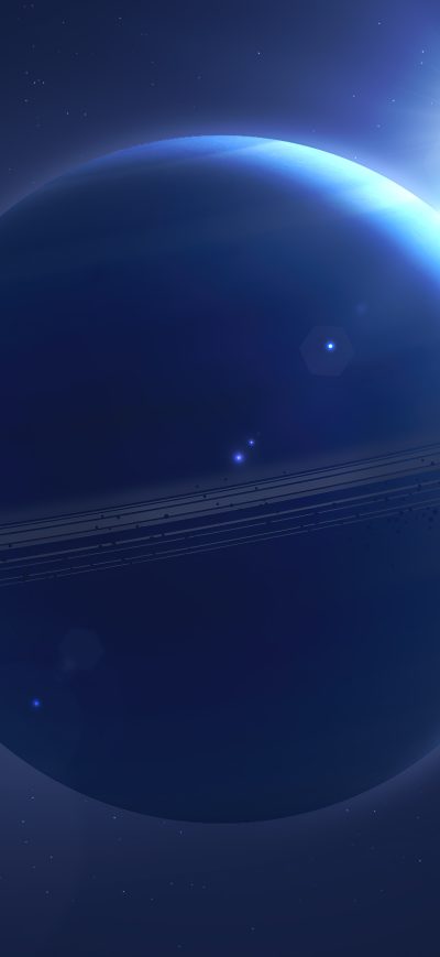 Fond d'écran iPhone Ambient Planet Comet 5k