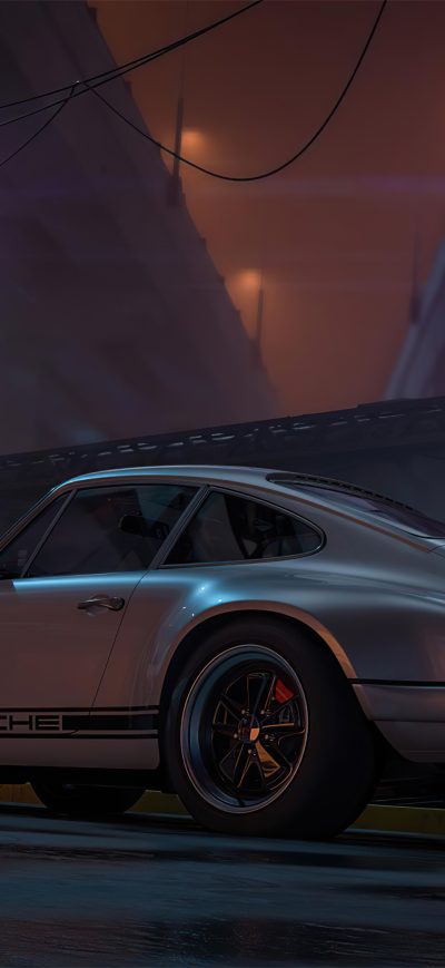 Fond d'écran iPhone Porsche Outrun 4k