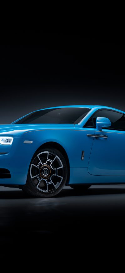 Fond d'écran iPhone Rolls Royce Wraith Black Badge 2019