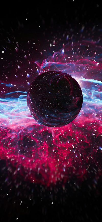 Fond d'écran iPhone Scifi Space Black Hole 4k