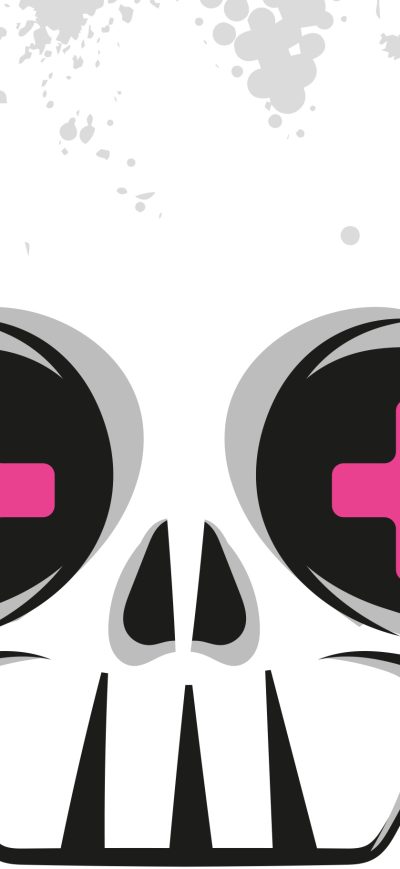 Fond d'écran iPhone Skull Headphone Art 4k