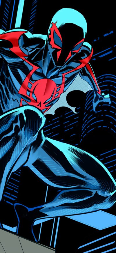Fond d'écran iPhone Spiderman 2099 Digital Art