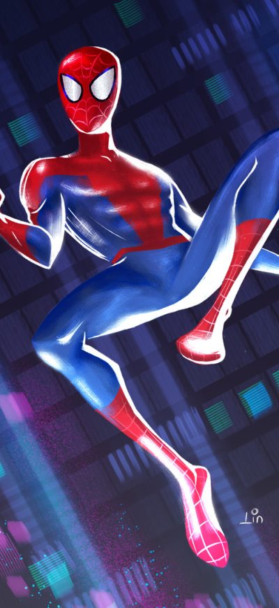 Fond d'écran iPhone Spider Verse New Artworks