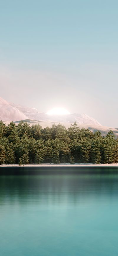 Fond d'écran iPhone Windows 11 Landscape 4k