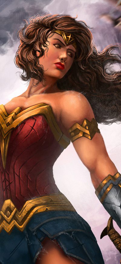 Fond d'écran iPhone Wonder Womannew 4k