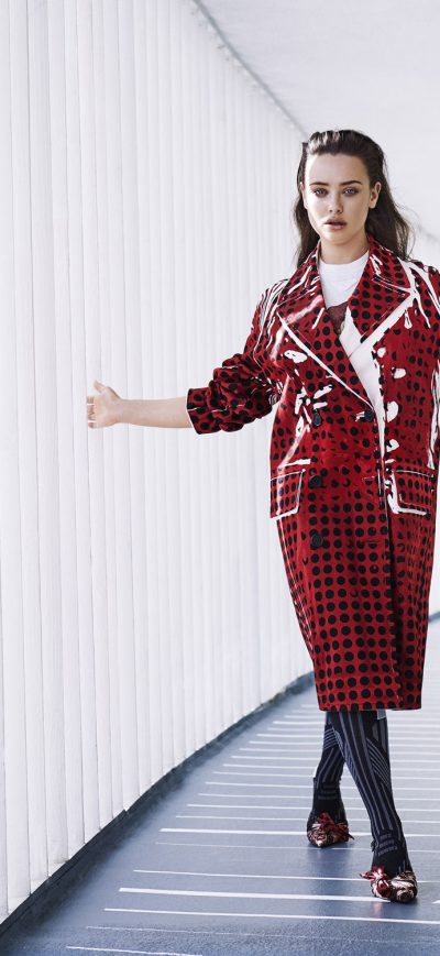 Fond d'écran iPhone Katherine Langford Glamour Mexico 2018