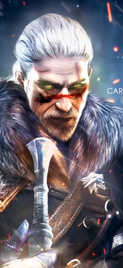 Fond d'écran iPhone Geralt Of Rivia 4k