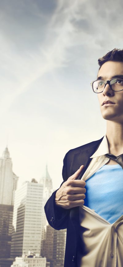 Fond d'écran Clark Kent 5k sur iPhone