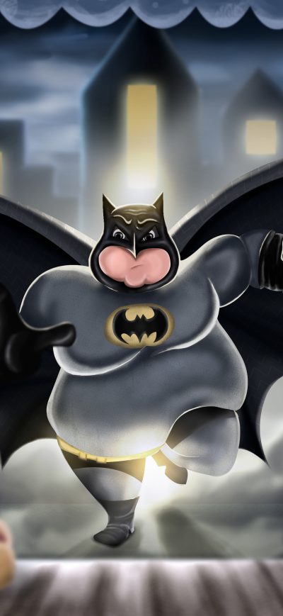 Fond d'écran iPhone Fat Batman