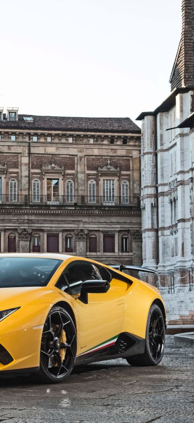 Fond d'écran iPhone Lamborghini Huracan Performante New