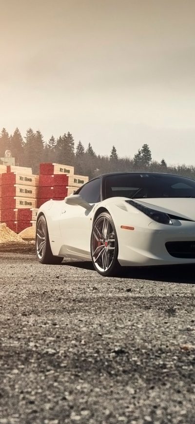 Fond d'écran iPhone Ferrari Italia 458 Vorsteiner