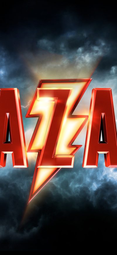 Fond d'écran iPhone Shazam 2019 Movie Logo