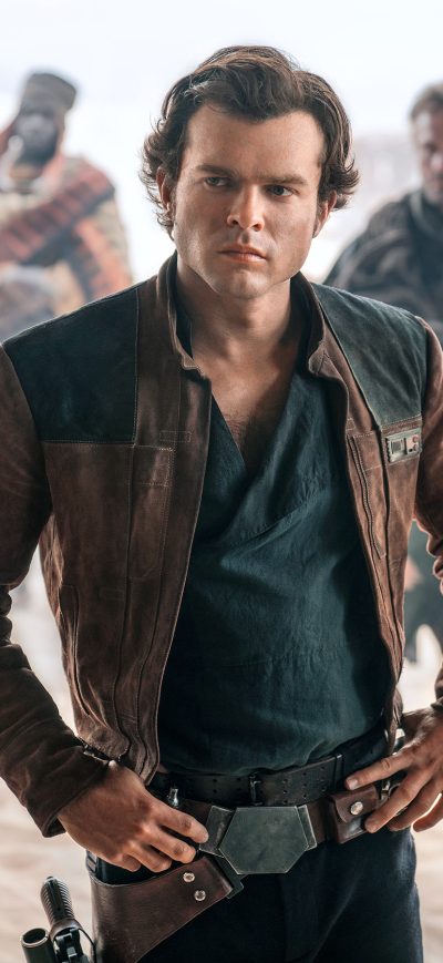 Fond d'écran iPhone Alden Ehrenreich As Han Solo In Solo A Star Wars Story