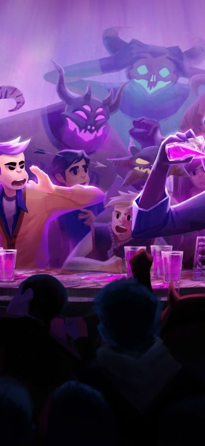Fond d'écran iPhone Afterparty Video Game 2019