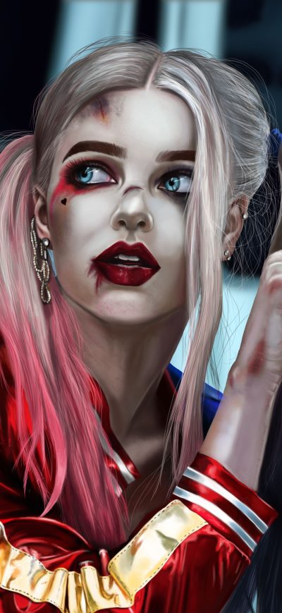 Fond d'écran Harley Quinn 5k 2019 sur iPhone