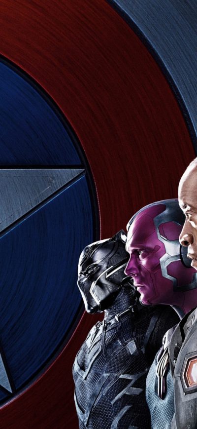 Fond d'écran iPhone Captain America Civil War All Characters