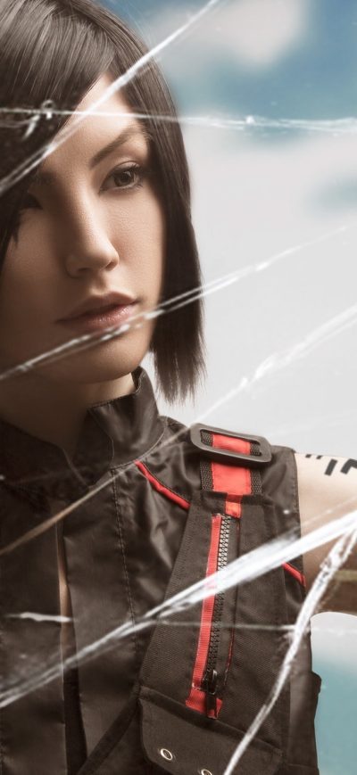 Fond d'écran iPhone Mirrors Edge Catalyst Cosplay Faith Connors Girl
