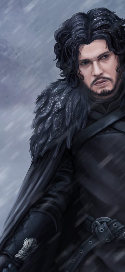 Fond d'écran iPhone Jon Snow 4k Arts