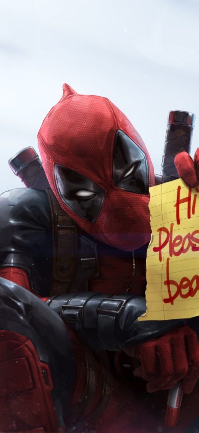 Fond d'écran iPhone Marvel Future Fight Deadpool X Force Team Artwork
