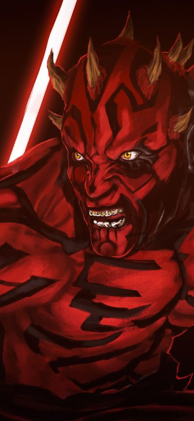 Fond d'écran iPhone Darth Maul Star Wars