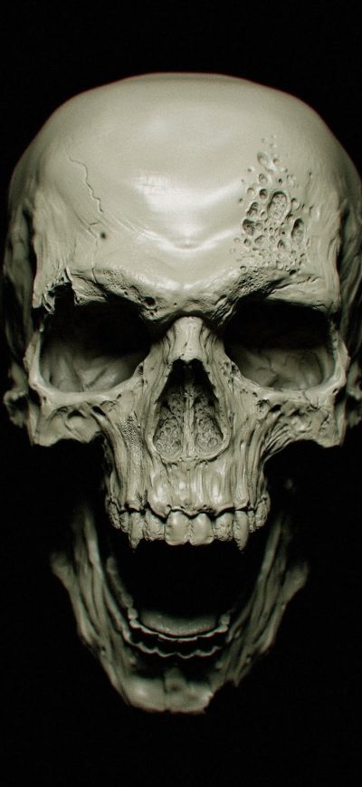 Fond d'écran iPhone Skull