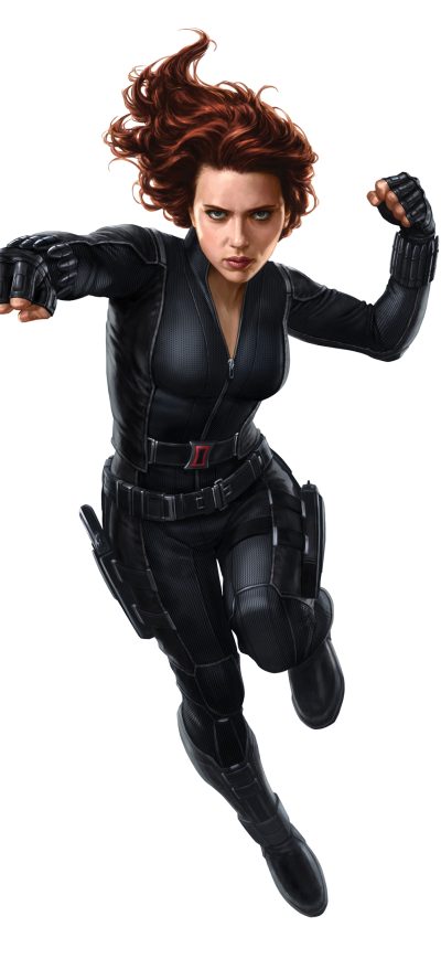 Fond d'écran iPhone Black Widow In Avengers Infinity War 2018 Artwork