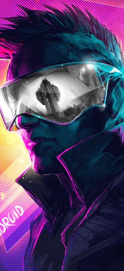 Fond d'écran iPhone Scandroid Digital Art 4k