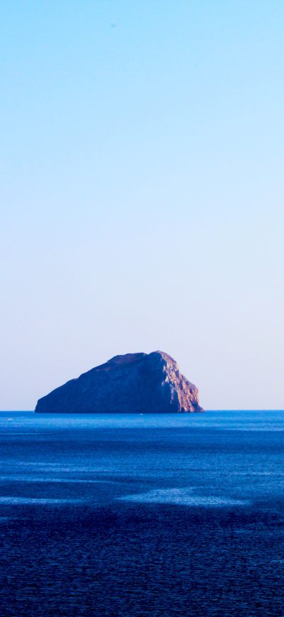 Fond d'écran iPhone Water Ocean Island Rock