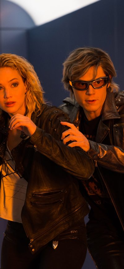 Fond d'écran iPhone Evan Peters And Jennifer Lawrence