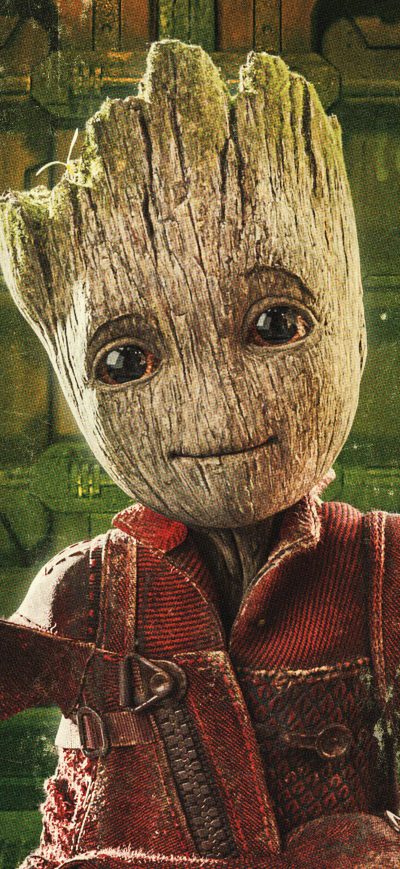 Fond d'écran iPhone Baby Groot In Guardians Of The Galaxy Vol 2 4k