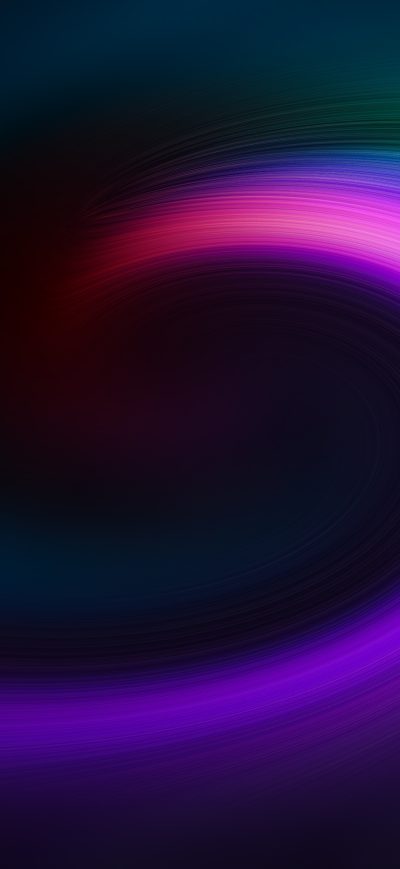 Fond d'écran iPhone Spiral Moving Colors Abstract 4k