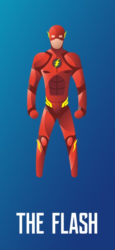 Fond d'écran iPhone Flash Illustration 4k
