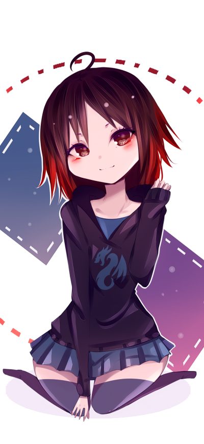 Fond d'écran iPhone Neko Cat Girl 4k