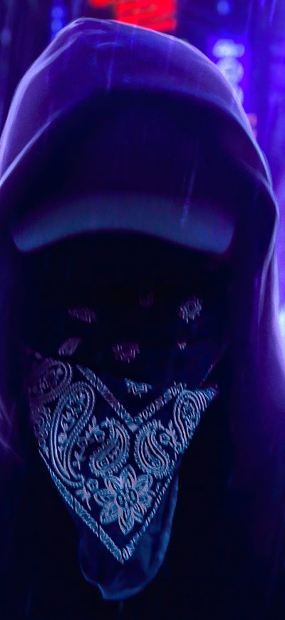 Fond d'écran iPhone Anonymus Mask Face 4k