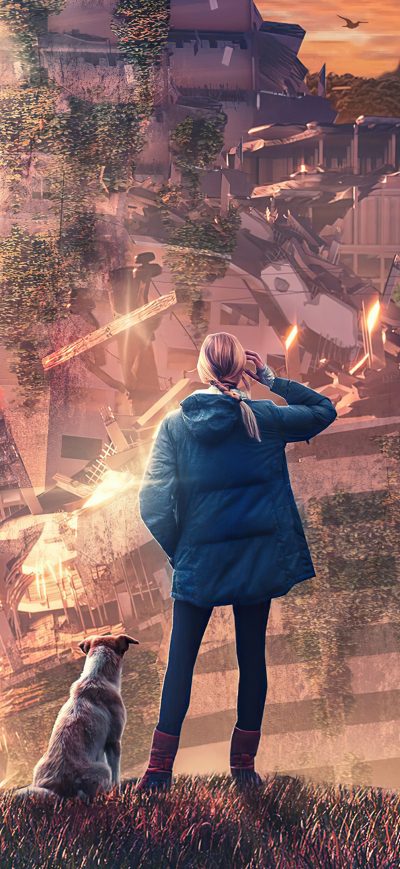Fond d'écran Fate Of Humanity sur iPhone