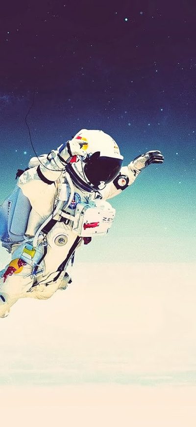 Fond d'écran iPhone Skydriver Astronaut
