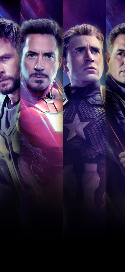 Fond d'écran iPhone Avengers End Game Collage Poster 12k