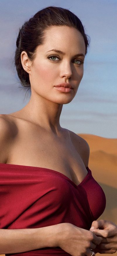 Fond d'écran iPhone Angelina Jolie Vanity Fair Photoshoot