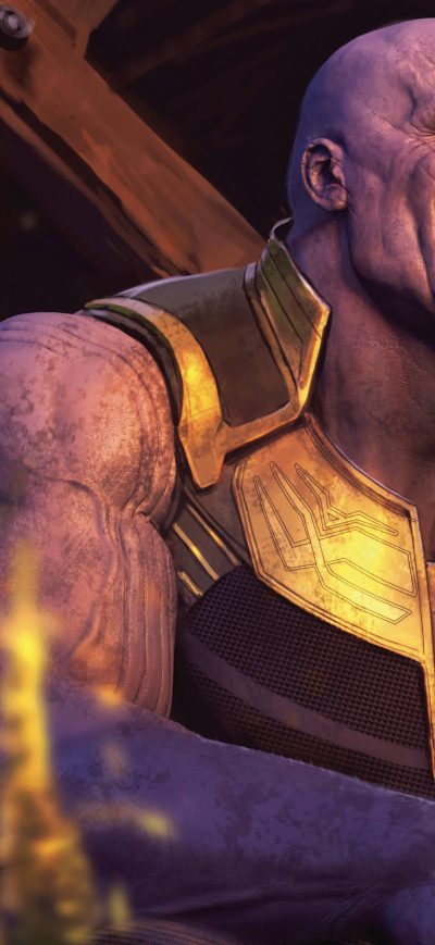 Fond d'écran iPhone Thanos Avengers EndGame 8k