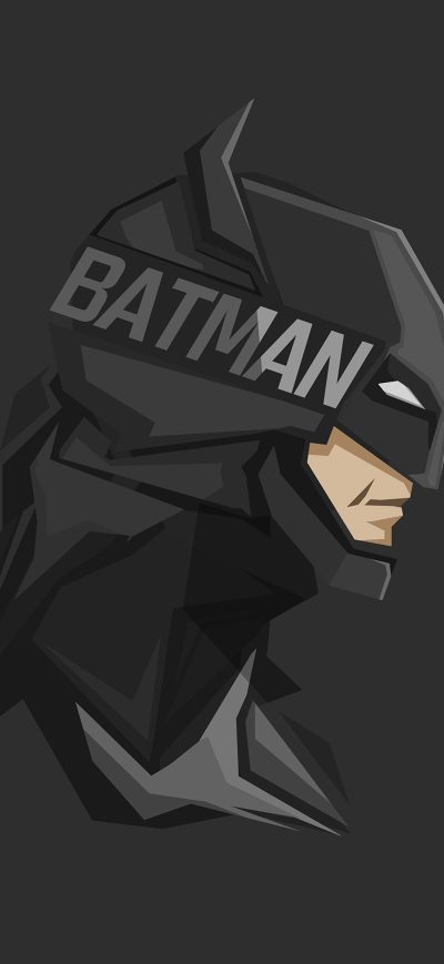 Fond d'écran iPhone Batman Minimal Facet 8k