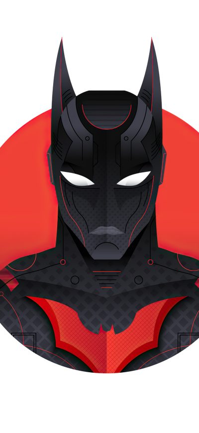 Fond d'écran iPhone Batman Beyond 4k Minimalism