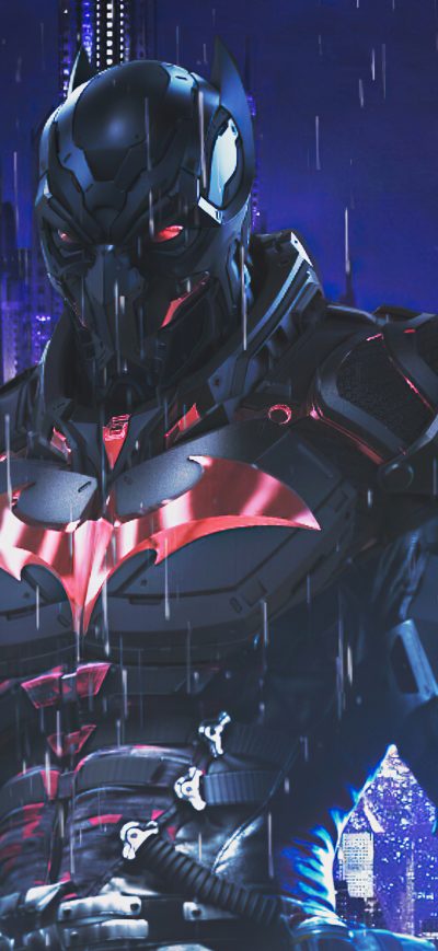 Fond d'écran iPhone Cyber Batman Beyond 4k