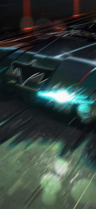 Fond d'écran iPhone Batmobile From Batman Animated Series 1992 5k