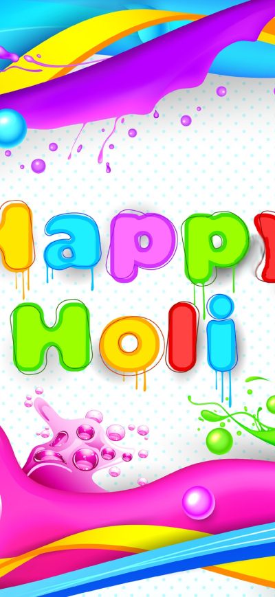 Fond d'écran iPhone Happy Holi HD