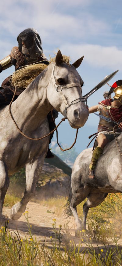 Fond d'écran iPhone Assassins Creed Odyssey 2019