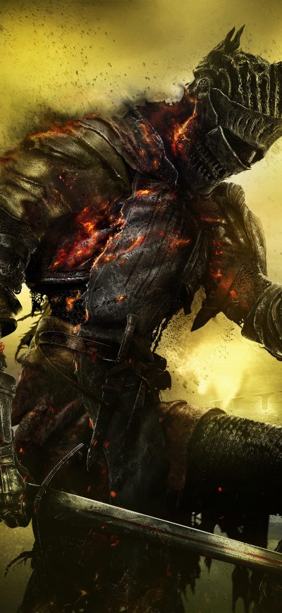 Fond d'écran iPhone Dark Souls 3 8k